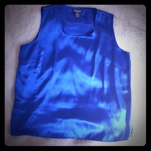 🌴Royal blue satiny tank top